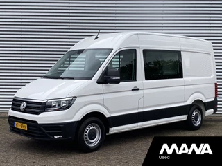 Volkswagen Crafter 30 2.0TDI 141PK L3H3 DC Dubbel cabine Airco Sensoren Cruise Car-Play Navigatie Bluetooth Trekhaak