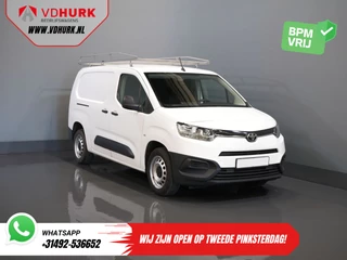 Toyota ProAce CITY 1.5 100 pk L2 BPM VRIJ! Imperiaal/ NL Auto/ Airco/ Cruise/ Trekhaak