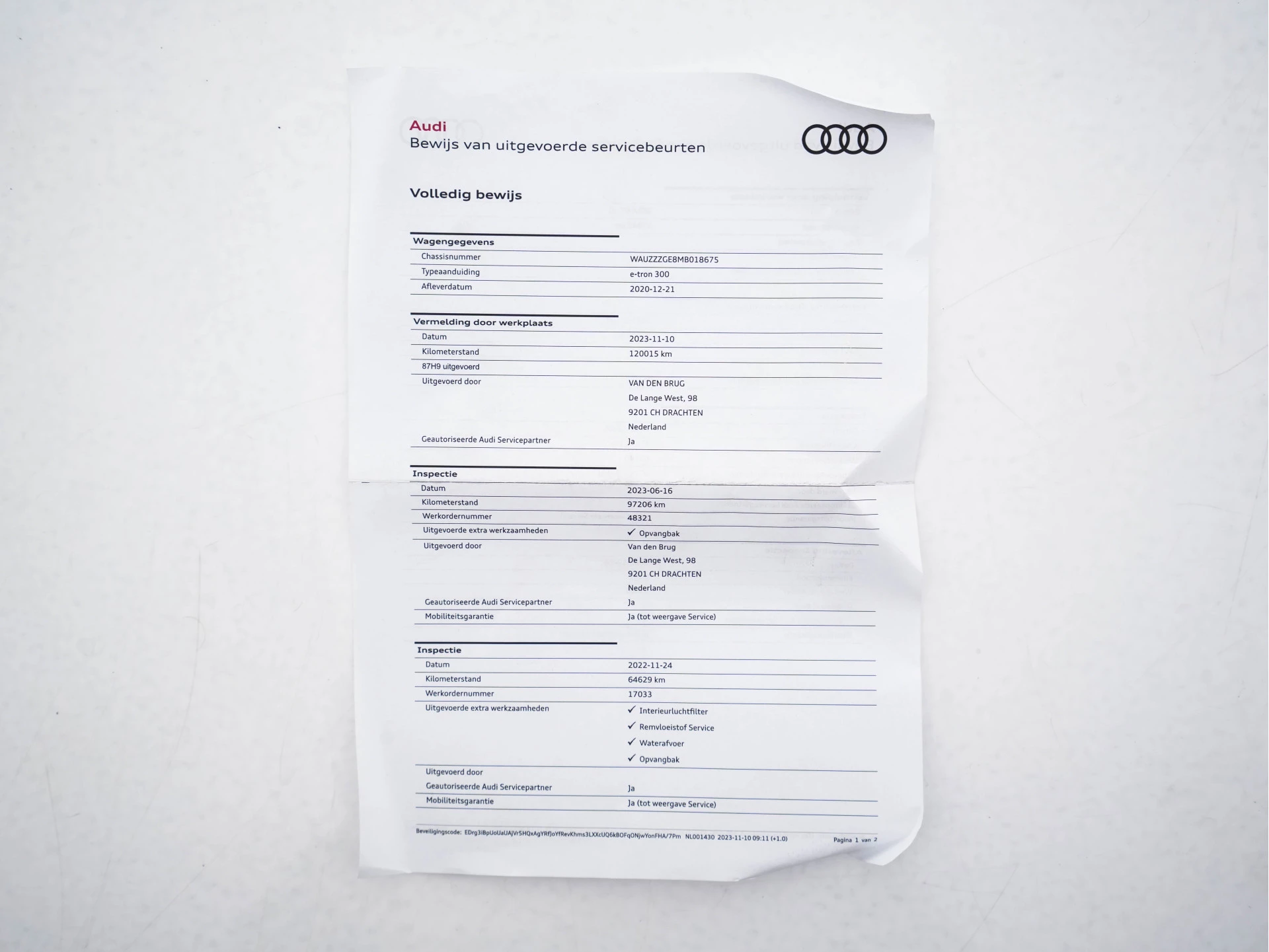 Hoofdafbeelding Audi e-tron