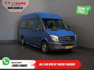 Mercedes-Benz Sprinter 213 2.2 CDI Aut. L2H2 €11.979,- Incl. BTW BPM VRIJ! EXPORT Rijdt Goed/ Combi/ 9 Persoons/ Kombi/ 9P/ Airco