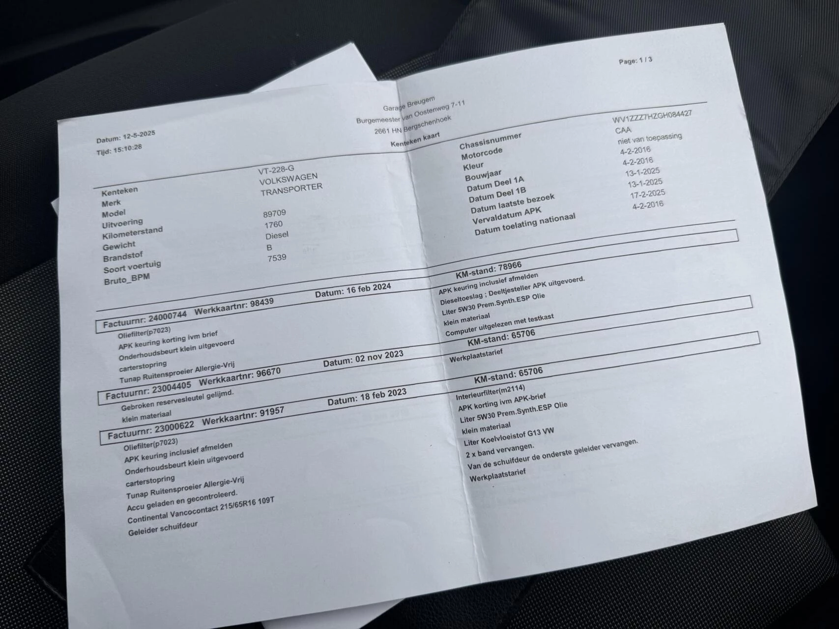 Hoofdafbeelding Volkswagen Transporter