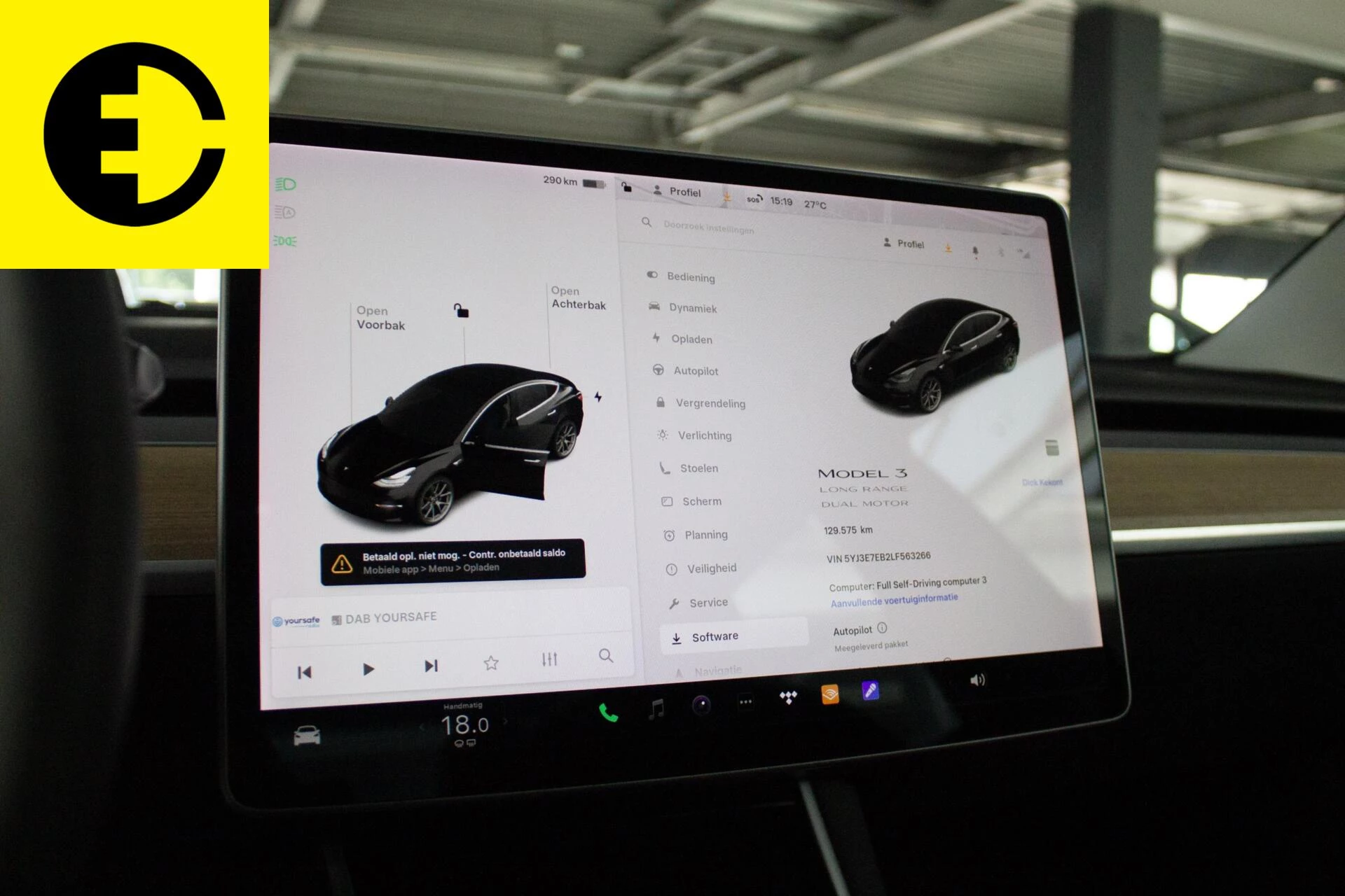 Hoofdafbeelding Tesla Model 3