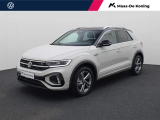 Hoofdafbeelding Volkswagen T-Roc Volkswagen T-Roc 1.5TSI/150PK R-Line DSG · Navigatie · Stoel-&stuurverwarming · Camera + Parkeersensoren Garantie tot 01-01-2026