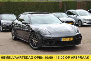 Porsche Panamera Sport Turismo 2.9 4 E-Hybrid Platinum Edition / Panoramadak / 360Camera / Sportdesign+Chrono / Luxe Leder / Luchtvering / Keyless / Bose / 21'' / Stoelverwarming4x / Dodehoek / DAB / Cruise Control Adaptief