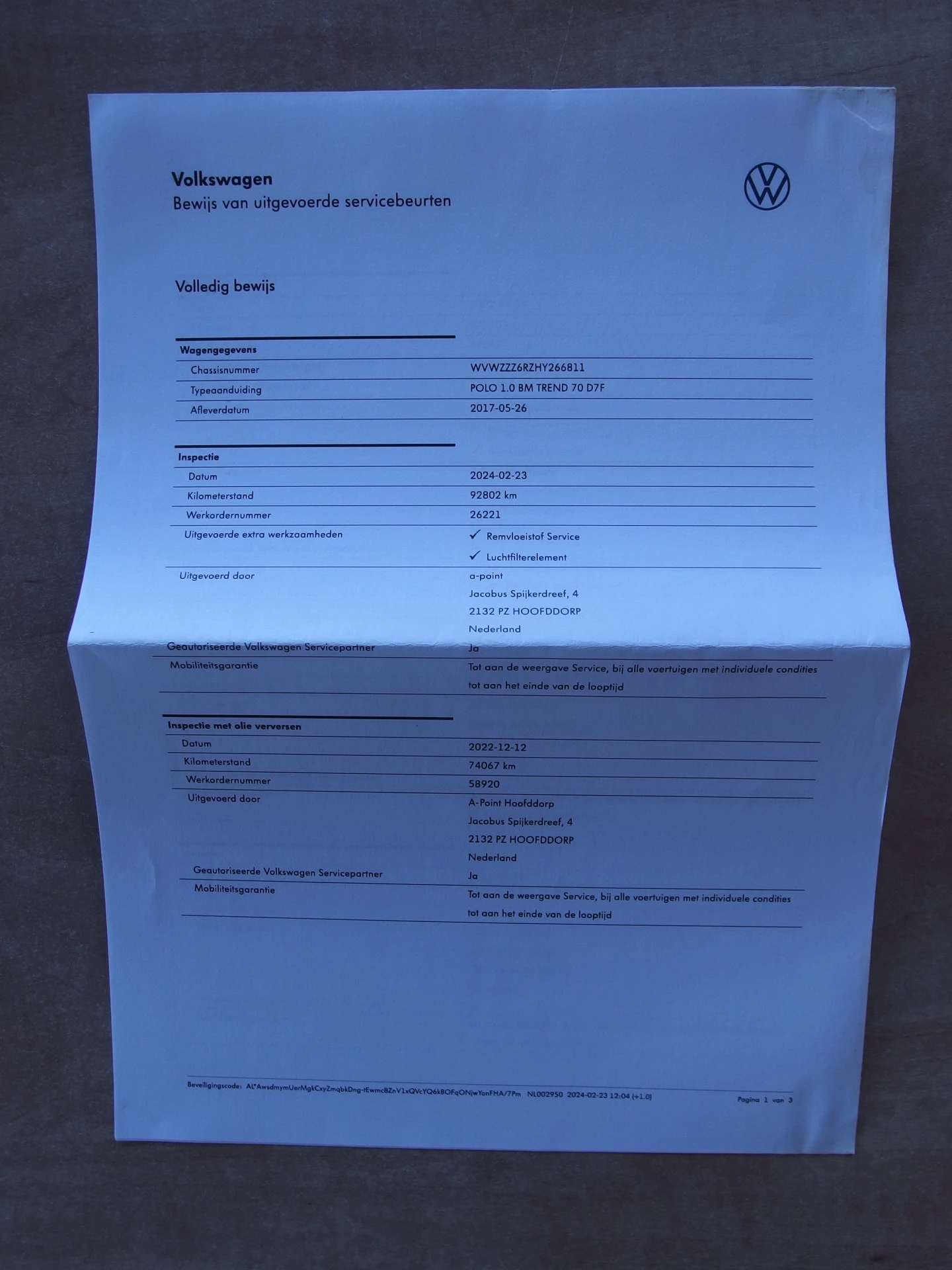 Hoofdafbeelding Volkswagen Polo