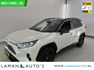 Toyota RAV4 2.5 Hybrid AWD 222pk Bi-Tone | Panoramadak Innovation Pack JBL CarPlay Halfleder ECC 18" LMV ACC 360 Camera BSM | Hybrid Voorschoten
