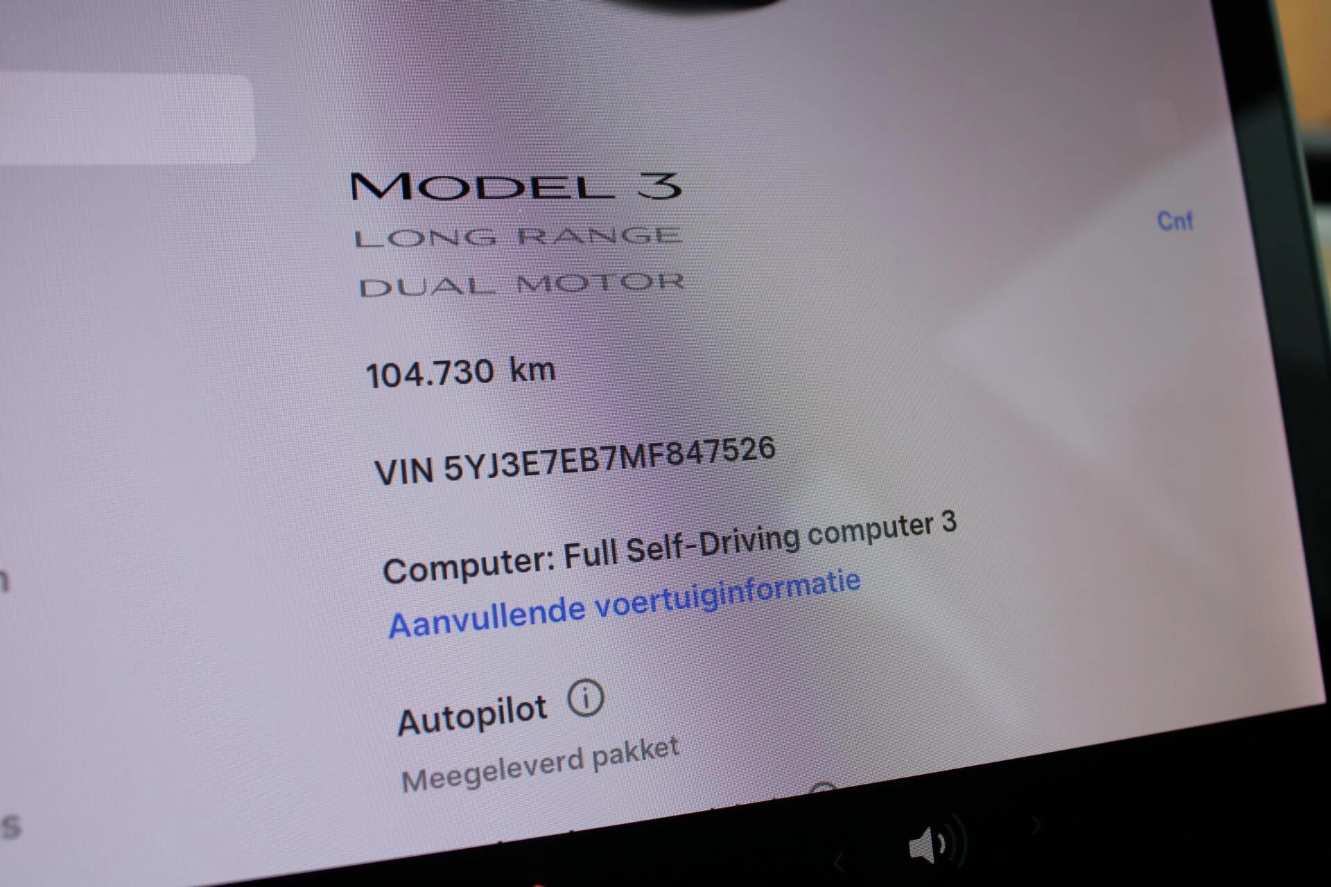 Hoofdafbeelding Tesla Model 3