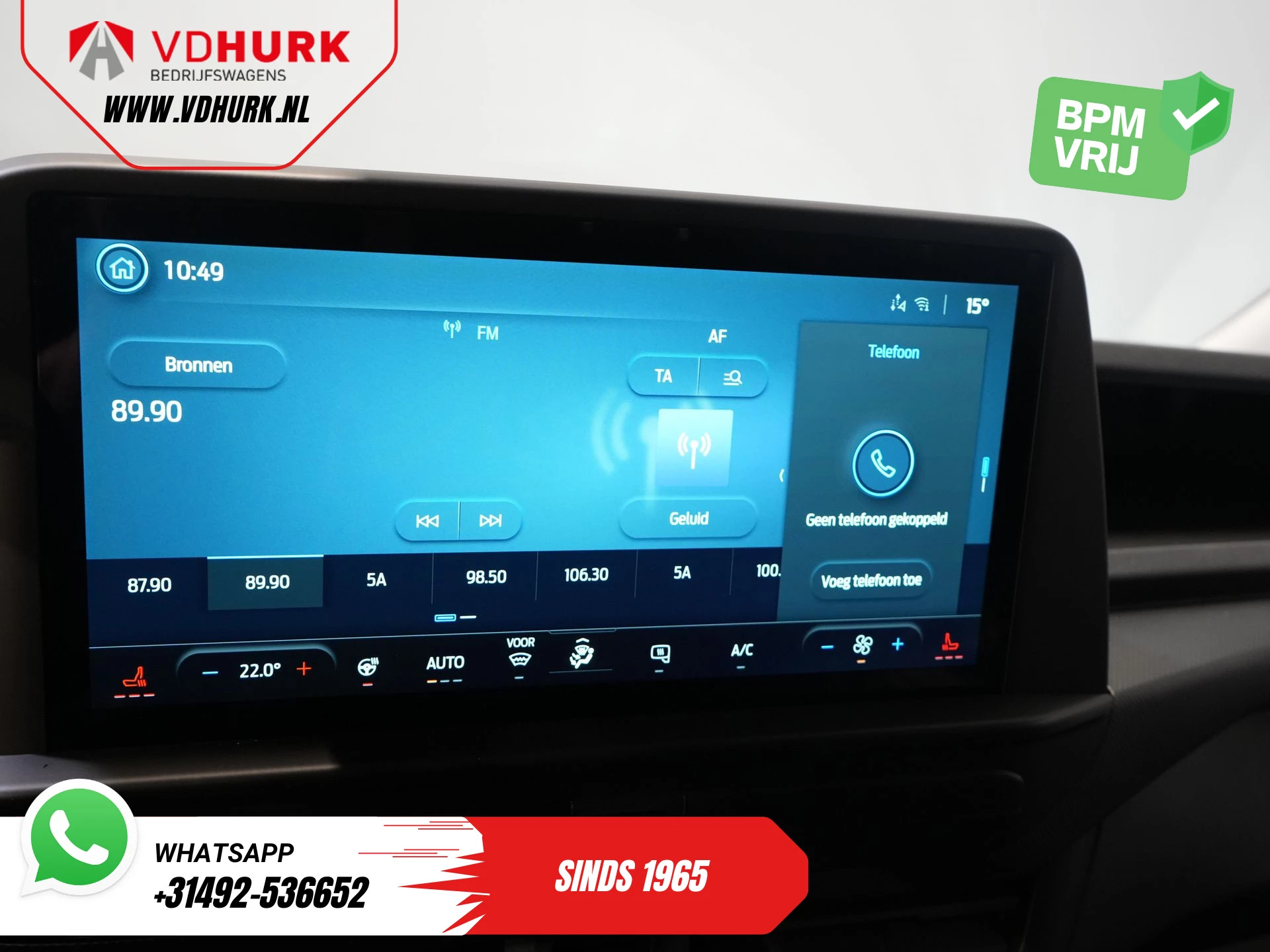 Hoofdafbeelding Ford E-Transit Custom