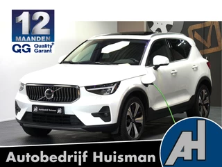 Volvo XC40 Facelift 1.5 T5 Recharge 193kW/262pk DCT7 Ultimate Bright PANORAMADAK + HARMAN/KARDON + LEER + PILOT ASSIST + STOEL-&STUURVERWARMING + CAMERA + BLIS + KEYLESS ENTRY&GO + LANE ASSIST + FULL LED HIGH BEAM + PD-GLASS + PARKSENSOREN V&A + 19" LM-VELGEN!!