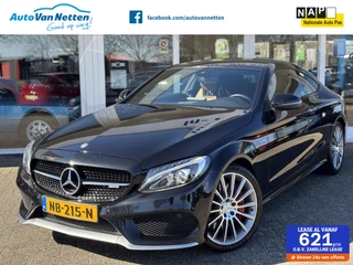 Mercedes C-klasse Coupé AMG 43 3.0 V6 Biturbo 368pk Automaat, 4MATIC,Leder,Xenon,Keyless,