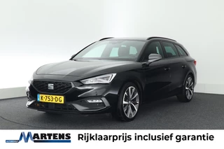 SEAT Leon Sportstourer 1.5 eTSI 150pk DSG FR Launch Edition Trekhaak Camera Keyless Adaptive Chassis Stoelverwarming Virtual Cockpit Navigatie