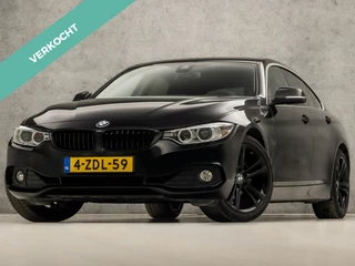 BMW 4 Serie Gran Coupé 420i Sportline 184Pk Automaat (NAVIGATIE, DEALER ONDERHOUDEN, CLIMATE, TREKHAAK, HARMAN/KARDON, CAMERA, SPORTSTOELEN, GETINT GLAS, XENON, NIEUWE APK, NIEUWSTAAT)