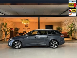 Hoofdafbeelding Renault Mégane Estate Renault Mégane Estate 1.6 TCe GT Garantie Trekhaak Bose Sfeer Camera Cruise Navi Clima Led Keyless Dab Rijklaar