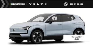 Hoofdafbeelding Volvo EX30 Volvo EX30 P3 Plus Europa 51 kWh | Snel Leverbaar | Elektrisch verstelbare voorstoelen | Stuur en Stoelverwarming | Harman/Kardon | Keyless | BLIS | Pilot Assist | Parkeercamera |