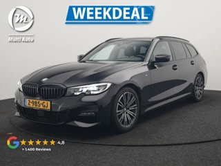 BMW 3 Serie Touring 320i M Sport 184pk | Adaptive Cruise | Alcantara Sportstoelen Verwarmd | Apple Carplay | Sfeerverlichting | Virtual | Navigatie | DAB |