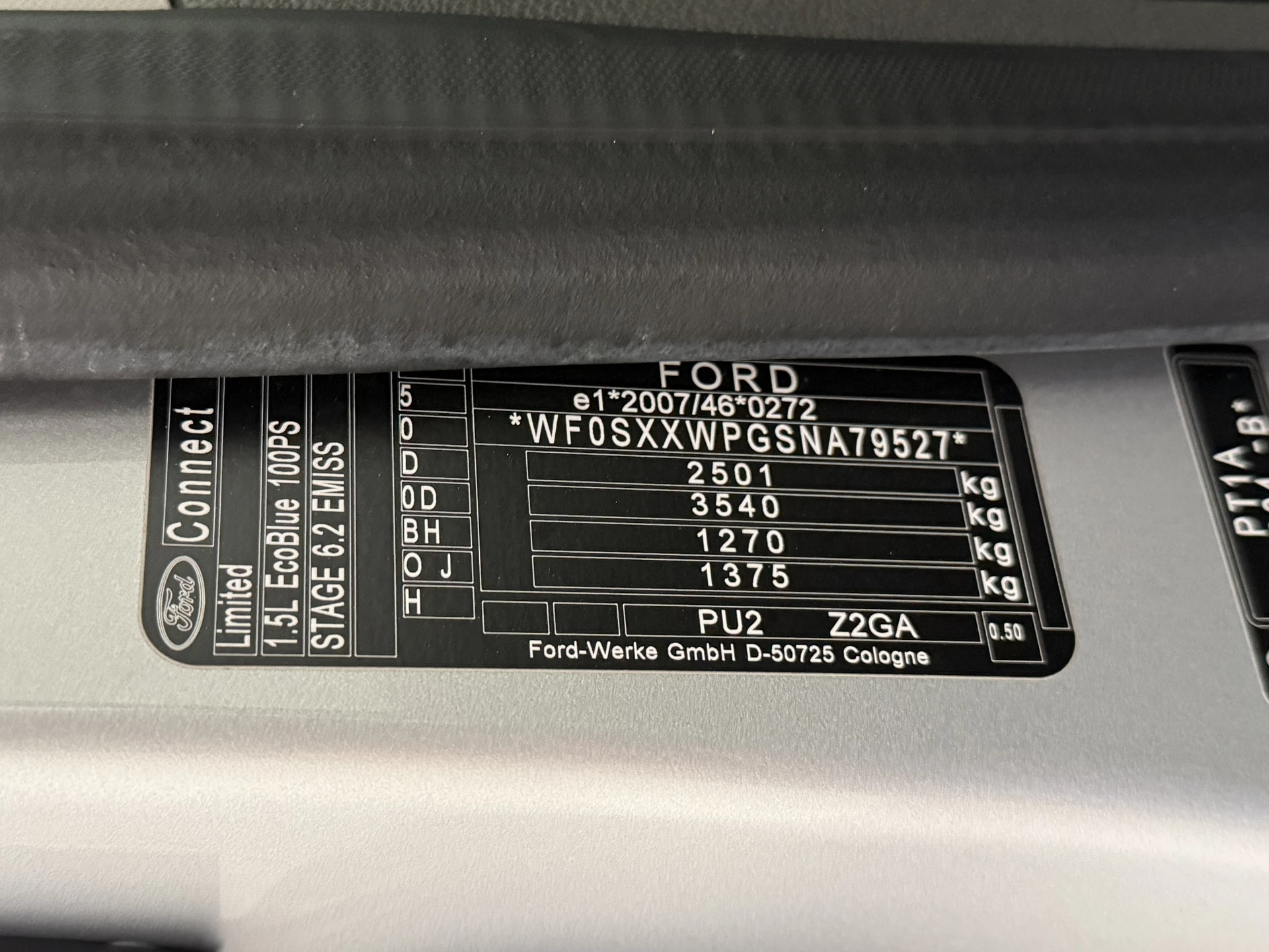 Hoofdafbeelding Ford Transit Connect