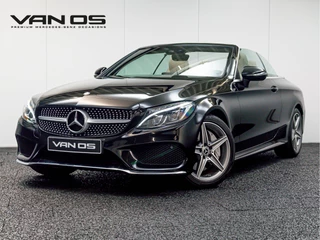 Hoofdafbeelding Mercedes-Benz C-Klasse Mercedes-Benz C-Klasse Cabrio C 300 AMG Line | Leder beige | Zeer mooi