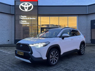 Toyota Corolla Cross HYBRID 140 STYLE STOEL/STUURVERW BLIND-SPOT PARK-SENSOREN NAVI APPLE/ANDROID EL-ACHTERKLEP 18" LM-VELGEN