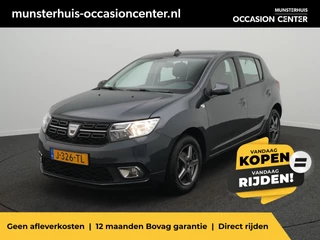 Hoofdafbeelding Dacia Sandero Dacia Sandero TCe 100 Bi-Fuel Comfort - All seasonbanden - Trekhaak - Lichtmetalen velgen