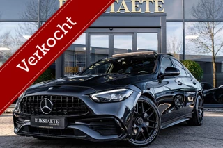 Mercedes C-klasse C300 e AMG Line|PANO|BURMESTER|CAMERA|ACC
