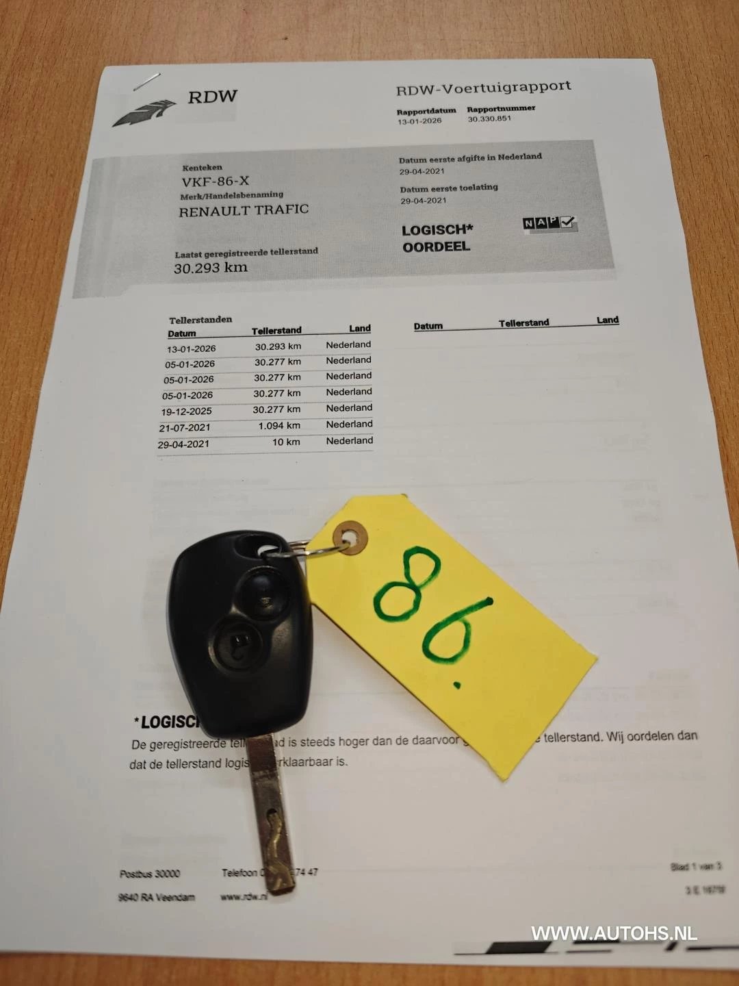 Hoofdafbeelding Renault Trafic