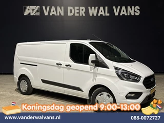 Ford Transit Custom 2.0 TDCI 131pk Automaat L2H1 Euro6 Airco | Xenon | Camera | Apple Carplay | LED | Adaptive Cruisecontrol | Trekhaak Android Auto, Stoelverwarming, Verwarmde voorruit, Dakdragers, Parkeersensoren, Bijrijdersbank, Achterklep