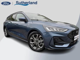 Hoofdafbeelding Ford Focus Ford Focus Wagon 1.0 EcoBoost Hybrid ST Line  155pk Automaat | Adaptive cruise control | Winter Pack | Dodehoeksensoren | Camera
