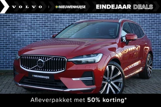 Volvo XC60 2.0 Recharge T8 AWD Ultimate Bright | Luchtvering | 360° Camera | Massage | Stoel koeling | Stoel + Stuur verwarming | HUD | VOL