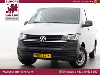 Volkswagen Transporter T6.1 2.0 TDI 150pk E6 L1H1 DSG-Automaat Airco/Achterklep 11-2020