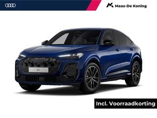 Audi Q5 Sportback 2.0 TFSI e-hybrid quattro S edition 299 PK · Adaptieve luchtvering · Trekhaak elek. wegklapbaar · Glazen panoramadak · 20" LM Velgen