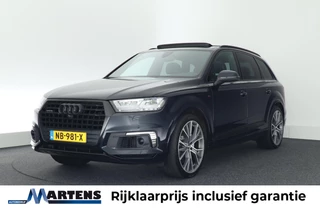 Audi Q7 3.0 TDI e-tron quattro Premium Trekhaak 360Camera Bose Leder ACC Luchtvering Memory Panoramadak