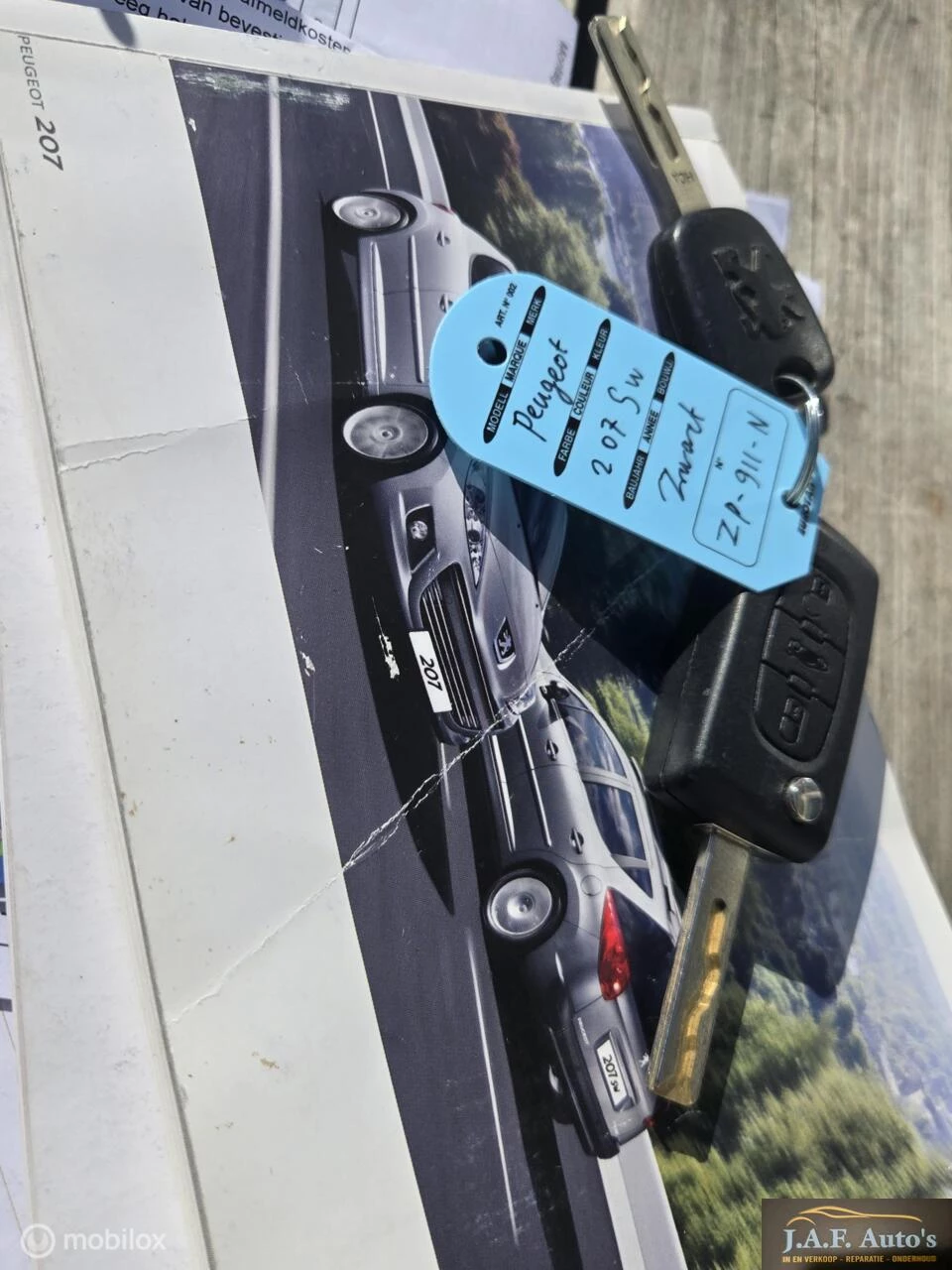 Hoofdafbeelding Peugeot 207