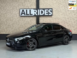 Hoofdafbeelding Mercedes-Benz A-Klasse Mercedes-Benz A-klasse 200 d Premium Plus Limo AMG Night | Pano | Burmester | Camera