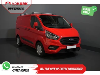 Ford Transit Custom 300 2.0 TDCI 130 pk Aut. Limited 2x Schuifdeur/ Bi-Xenon/ Sortimo/ Standkachel/ Stoelverw./ Carplay/ Camera/ PDC/ Cruise