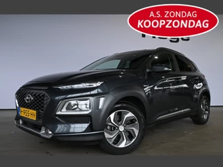 Hyundai Kona 1.6 GDI HEV Fashion Automaat Clima Navigatie Carplay Head Up Rijklaarprijs! Inruil Mogelijk!