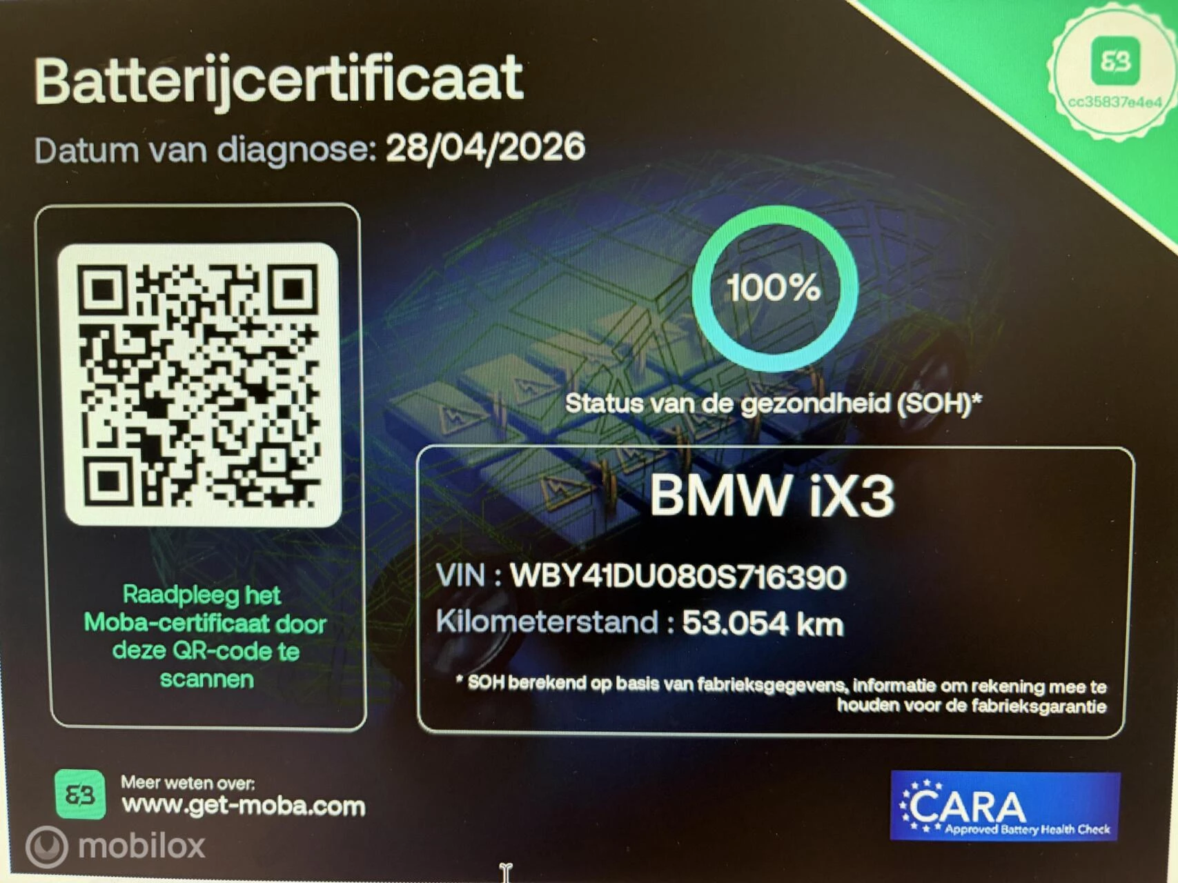 Hoofdafbeelding BMW iX3