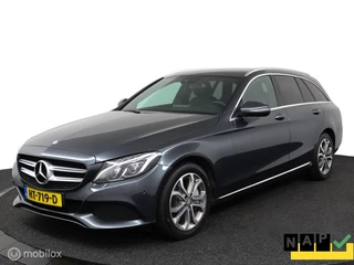 Mercedes-Benz C350e Estate 286Pk Plug-in hydride | 73,7% SOH | Burmester audio | elec.Kofferklep | PDC V&A | Camera | Essenhout interieur | Luchtvering | Zwart leder| Navi |  DEALER-STAA
