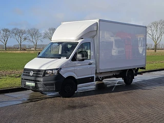 Hoofdafbeelding Volkswagen Crafter Volkswagen Crafter 35 2.0 TDI Bakwagen Laadklep Airco Zijdeur Spoiler Lat-om-Lat Betimmerd CruiseControl Carplay 140Pk Euro6!