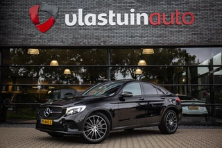 Mercedes-Benz GLC Coupé 250 4MATIC Prestige , AMG-styling, 360° camera, Burmester, schuif/kanteldak, Zwart/rood leder,