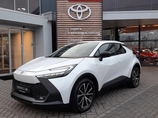 Toyota C-HR 1.8 Hybrid 140 First Edition BLIND-SPOT ELEK-ACHTERKLEP DRAADLOOS-LADEN STOEL/STUURVERW PARK-SENSOREN KEYLESS APPLE/ANDROID LM-VELGEN