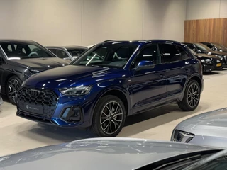 Audi Q5 50 TFSI e 265PK 3X S-Line Black Optik, Pano, Virtual Cockpit, Camera, Navi, Cruise, Clima, Multistuur, Dealer Onderhouden