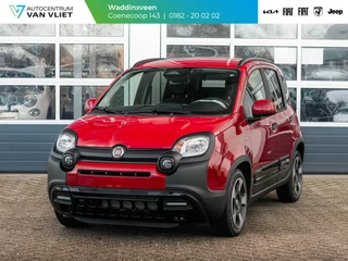 Fiat Panda Hybrid Pandina | Airco | Cruise | Priv Glass | Dakrails | 15" | PDC | Apple Carply | Rosso