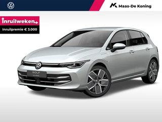 Volkswagen Golf Style Edition 1.5 eHybrid 204 pk 6 versn. DSG · Multimedia Pakket · Panoramisch schuif-, kanteldak, elektrisch bedienbaar · Trekhaak, elektrisch inklapbaar ·