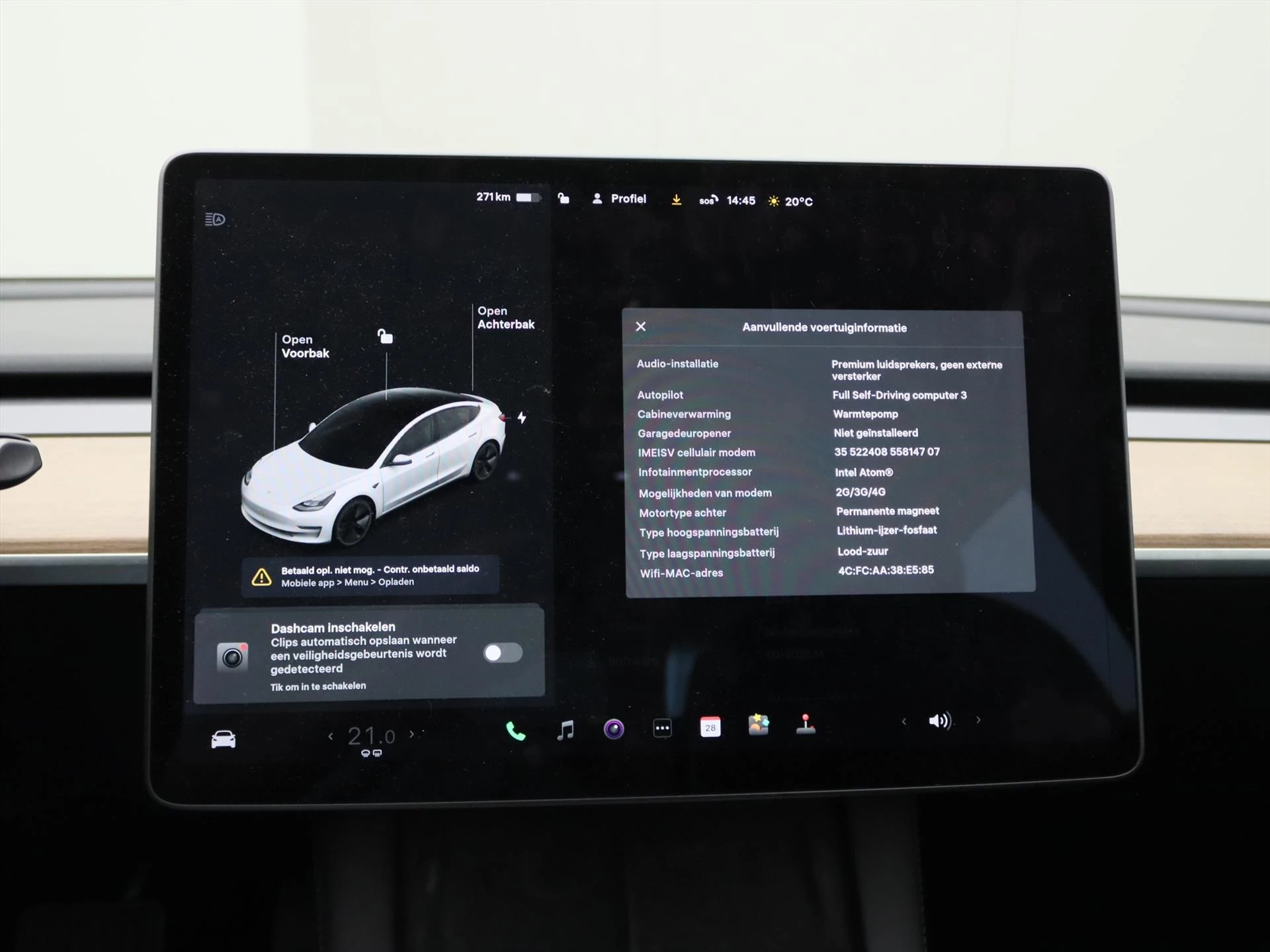 Hoofdafbeelding Tesla Model 3