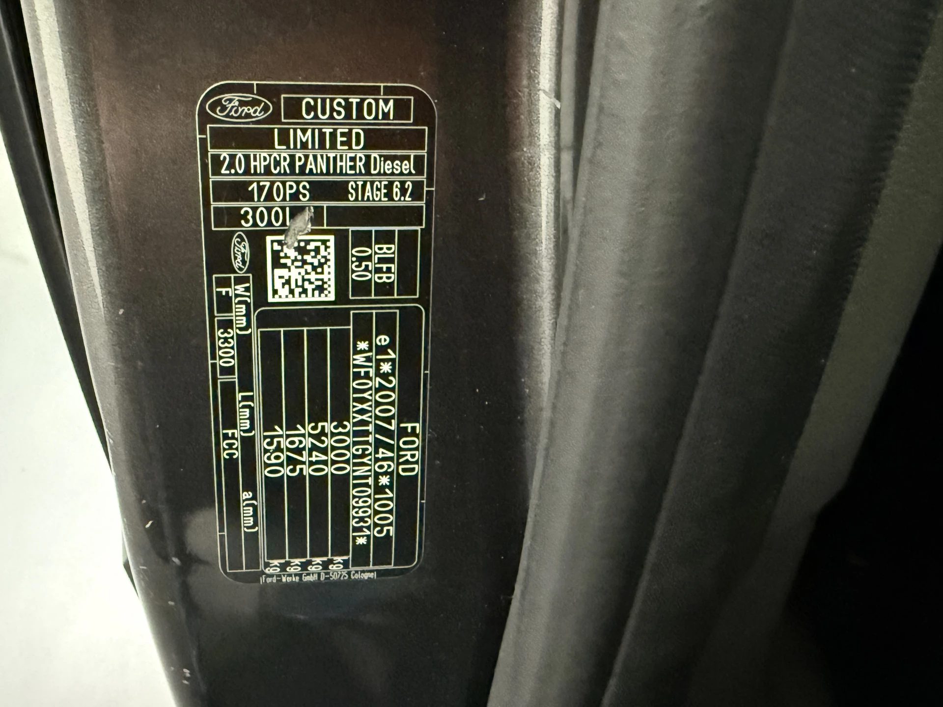 Hoofdafbeelding Ford Transit Custom