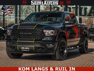 Dodge Ram Pick-Up SPORT | 5.7 V8 4x4 HEMI | PANORAMA DAK | GROOTSCHEM 12 INCH | LPG | Diamond Black Pearl | CREW CAB | DUBBELE CABINE | 5 PERSOONS | DC | VOORRAAD NR 2554 - 6048