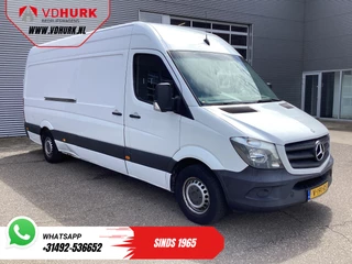 Mercedes-Benz Sprinter 313 2.2 CDI L3H2 EXPORT ONLY Airco/ Cruise/ Camera/ Carplay/ Trekhaak
