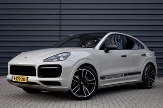 Porsche Cayenne Coupé 3.0 E-Hybrid 462pk Sport Design | Panoramadak | Matrix PDLS+ | 22'' Velgen | Stoelventilatie | Bose | Achterasbesturing | Orig. NL |