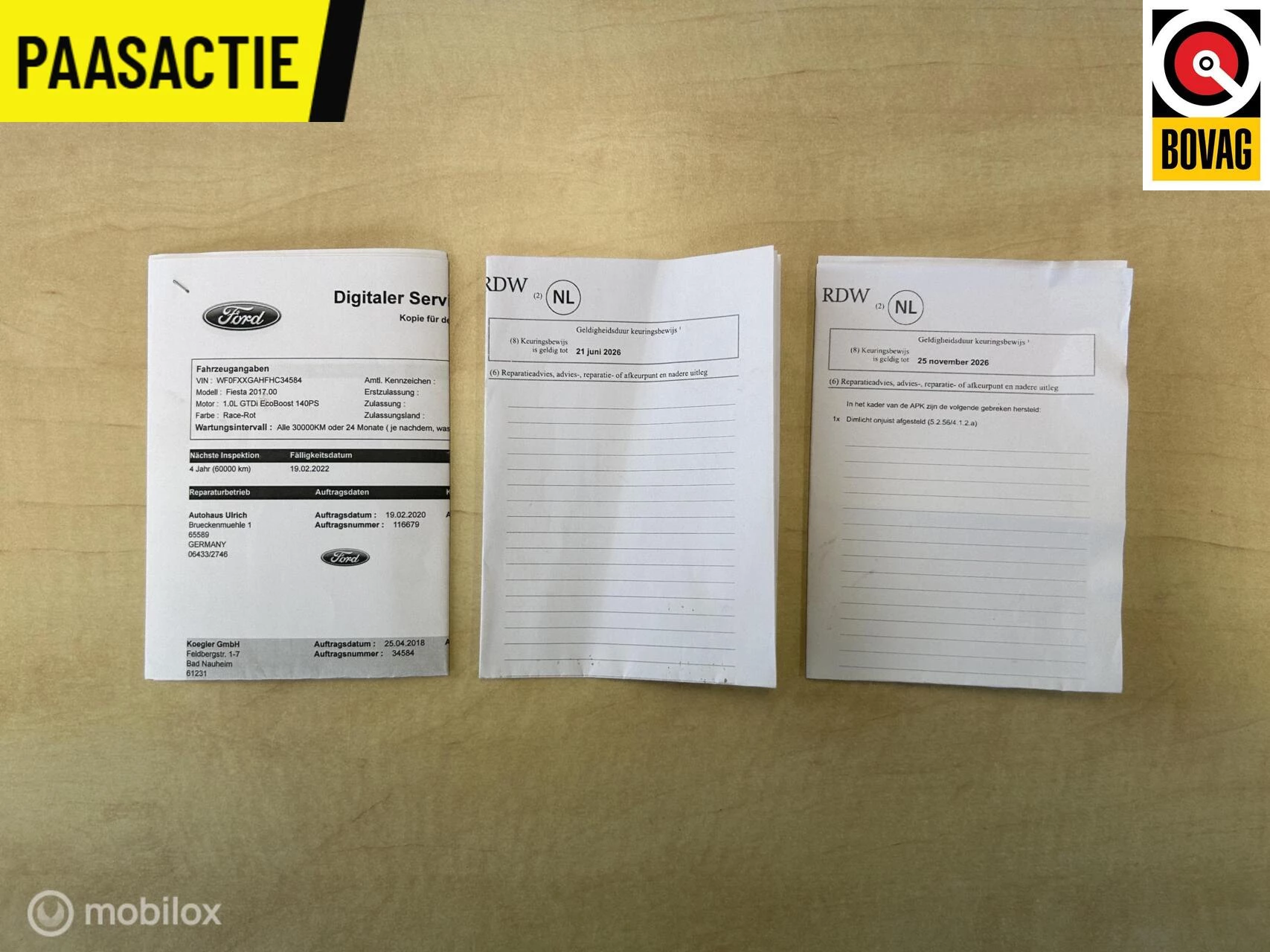 Hoofdafbeelding Ford Fiesta