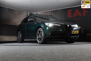 Hoofdafbeelding Alfa Romeo Stelvio Alfa Romeo STELVIO 2.0 T AWD 6C Villa d'Este / Acc / Lane Assist / HK / Dode Hoek / Camera / Open Panoramadak / Led / Pdc / 20 Inc